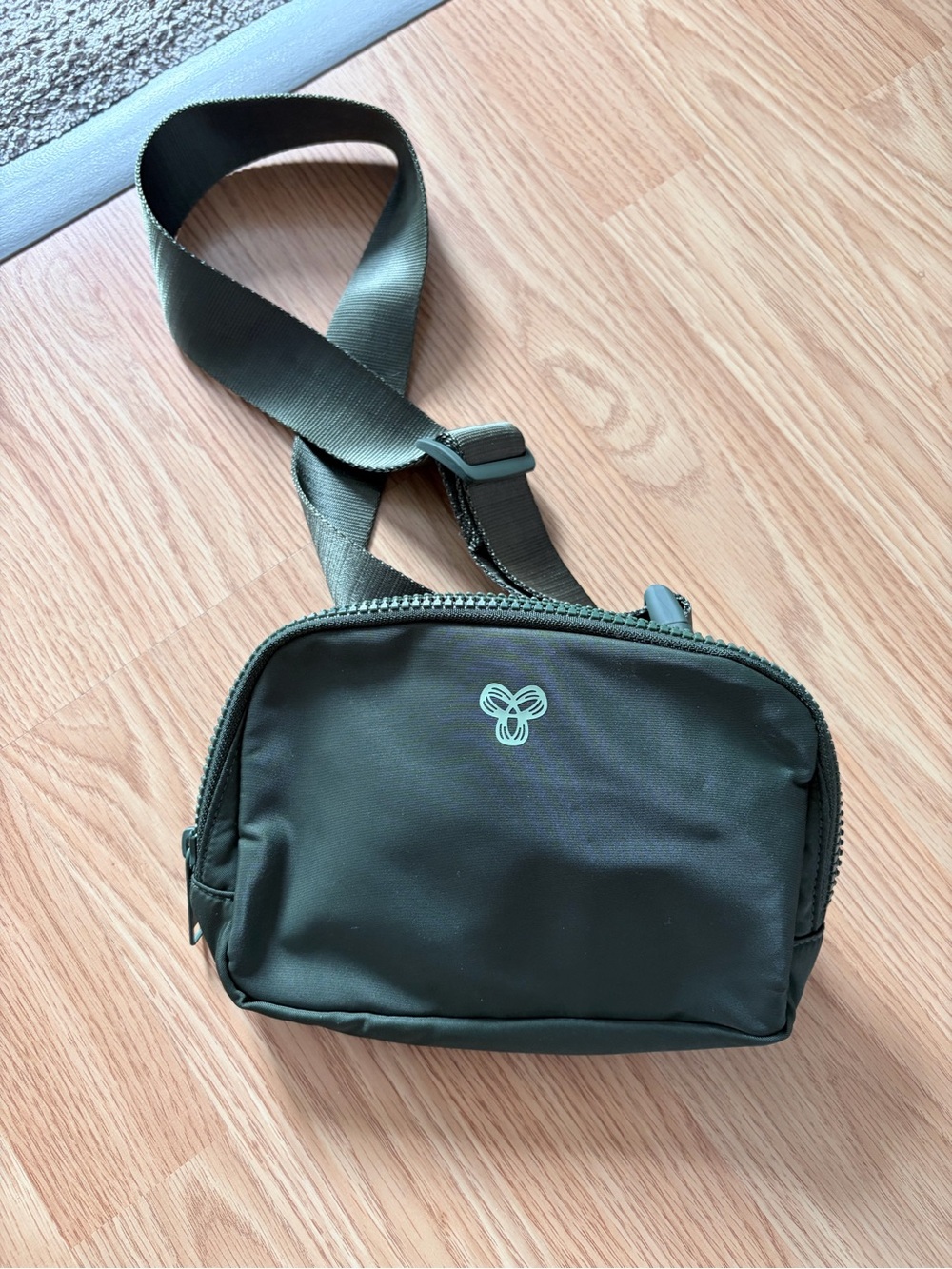 TNA Olive Green Crossbody Sling Bag